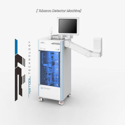 고유속과 끊임없이 샘플링 측정 시스템 담배 검출기 기계 5는 / 민을 연결합니다